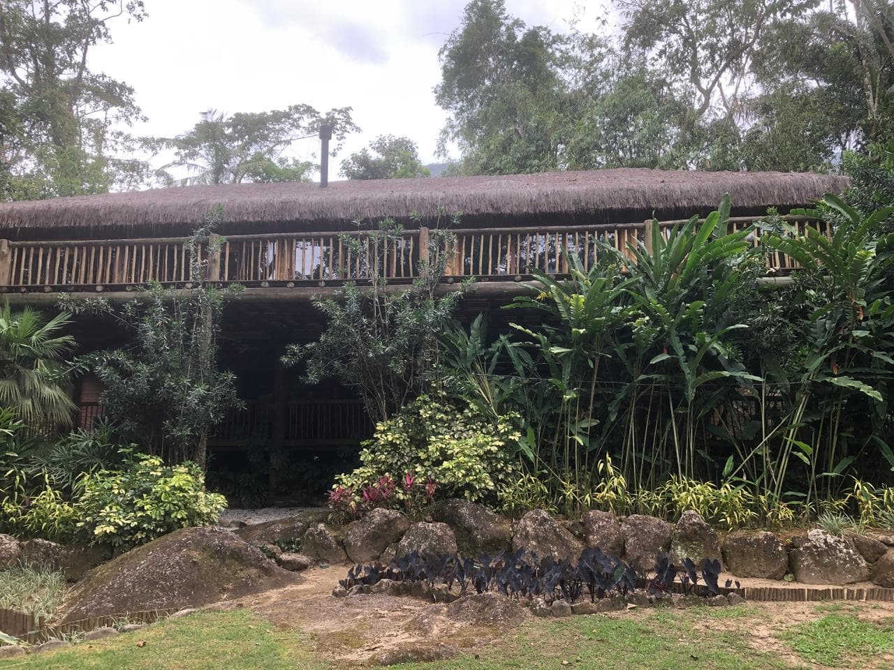 The lodge accommodations at Nekawa