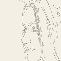 Pen sketch of Tatiana Aya Tupinambá, co-founder of Nekawa
