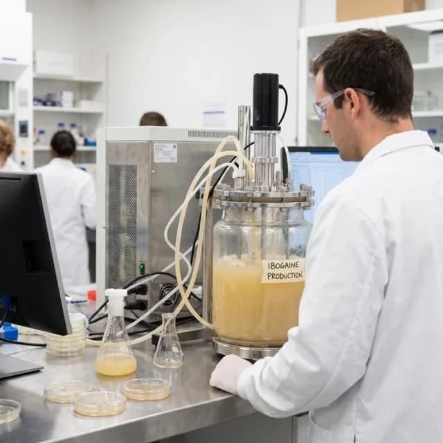Ibogaine lab production