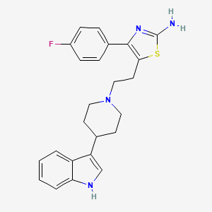 Ibogamine molecular structure